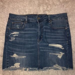 Denim Mini Skirt